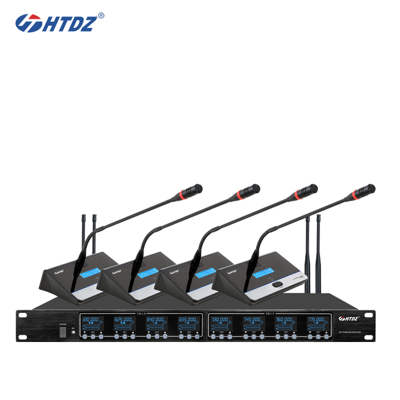 无线会议麦克风一拖四 HT-868B