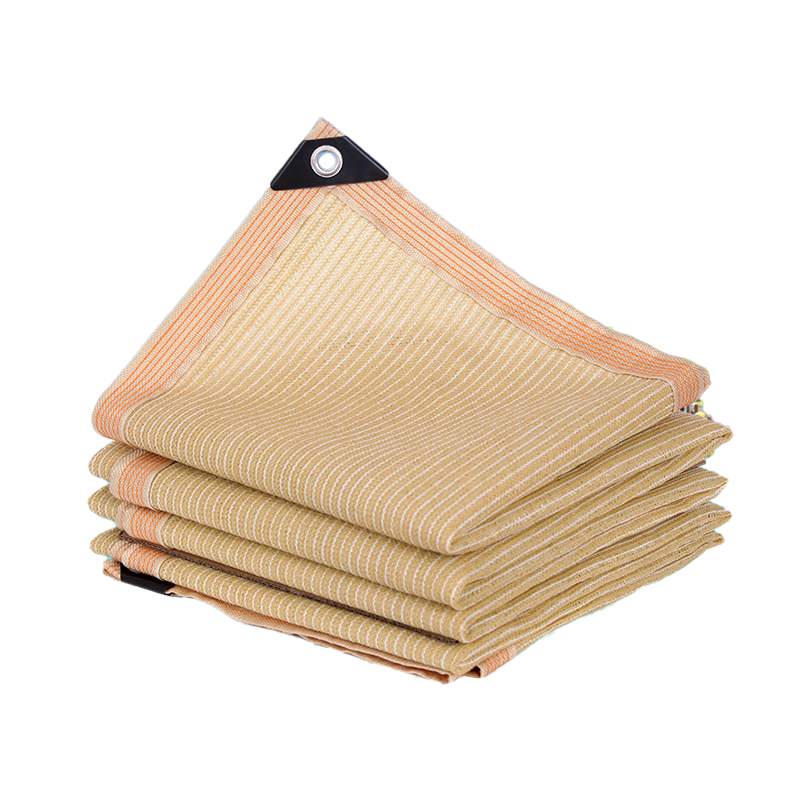 喜力健 米色遮阳防晒网 4m宽*8m长 张高清大图