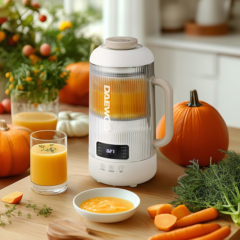 大宇(DAEWOO)破壁机家用辅食多功能降噪豆浆料理机破壁营养调理机 DYPB-5053 迷你破壁豆浆机 1L高清大图