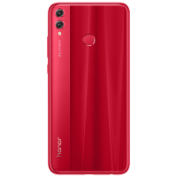 华为/荣耀8X 千元屏霸91%屏占比 2000万AI双摄 6GB+128GB 魅焰红 全网通4G智能手机 双卡双待