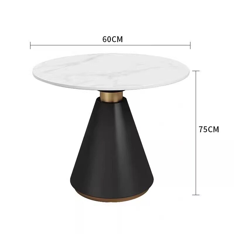 易企采 接待洽谈桌 圆桌60*60*75cm 单位 : 张 质保 : 1个月高清大图