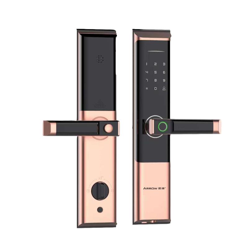 箭牌(arrow) 智能门锁活动上样包(a9 925 f3,赠配套铝合金锁架)家用