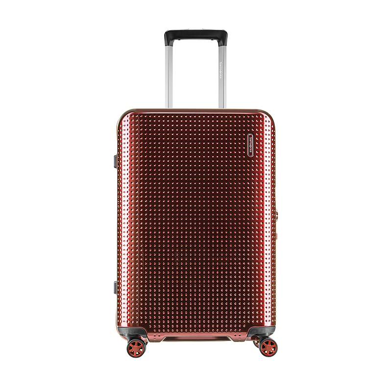 新秀丽(samsonite) AG2*50001 四轮拉杆箱 55/20-宝红色 PC 360×250×550mm
