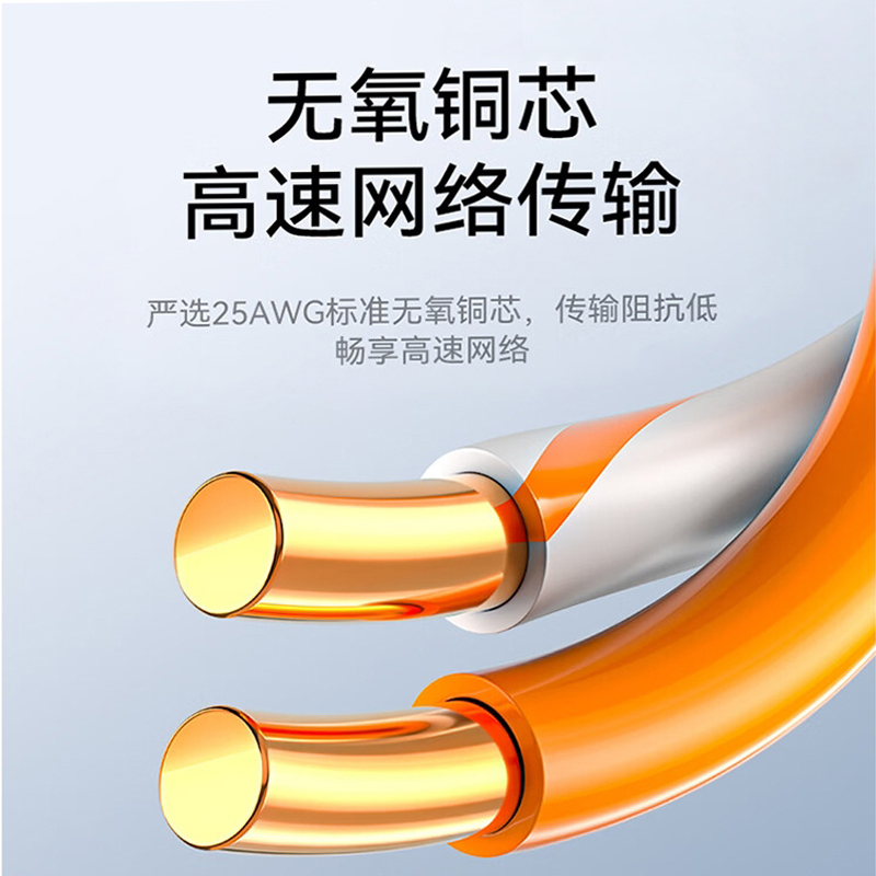 圣钧科技 SHENGJUN TECHNOLOGY 超五类室内8芯无氧铜专用网线 305米+箱