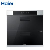 海尔(Haier)二星级嵌入式高温消毒柜ZQD100F-E60NU1 100升大容量家用 远程监控 智能跟踪