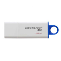 金士顿(Kingston)16GB U盘 DTIG4 高速优盘USB3.0 时尚色彩 蓝色