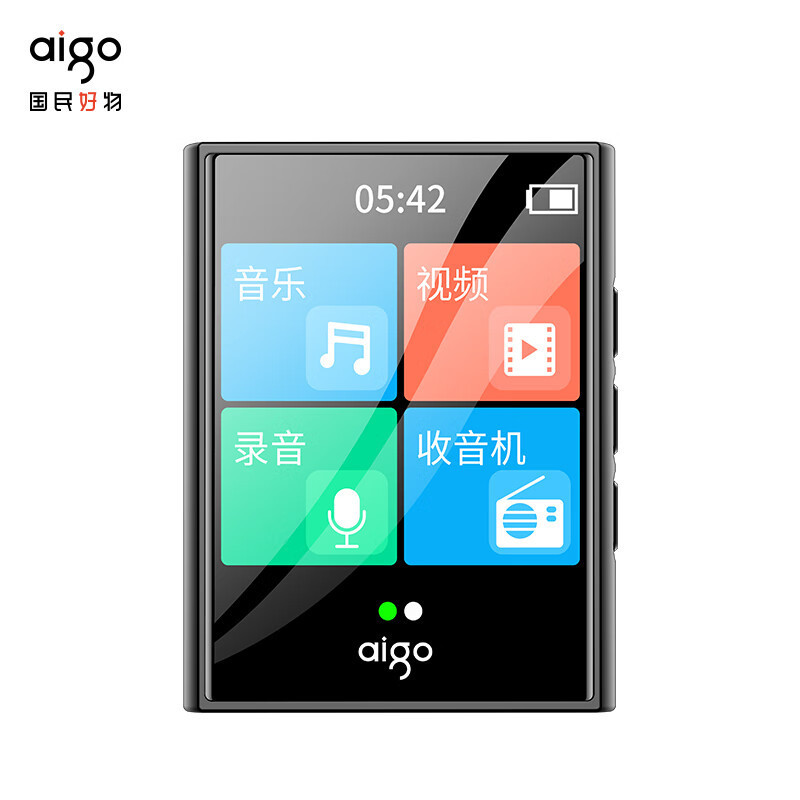 爱国者(AIGO) 数码 音乐播放器MP3-301-词典版全面触屏高清大图