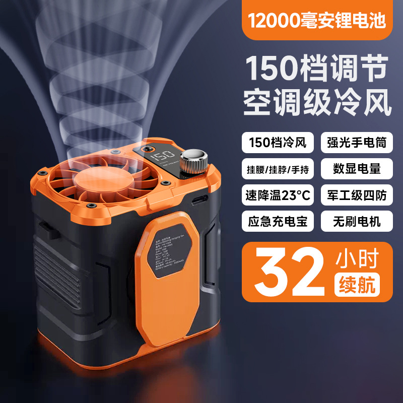 奥托多尔 户外挂腰风扇 f005plus-12000mah(单位:个)