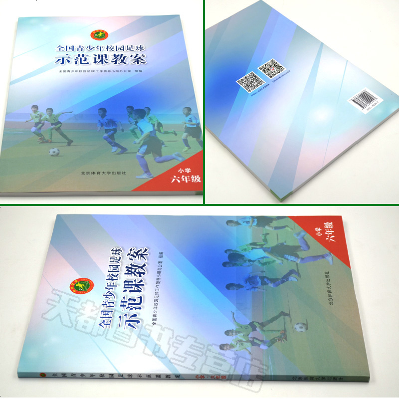 全国青少年校园足球示范课教案小学六年级青少年足球教学书籍足球智商足球竞赛规则足球战术足球教材教学视频足球书籍足球训练