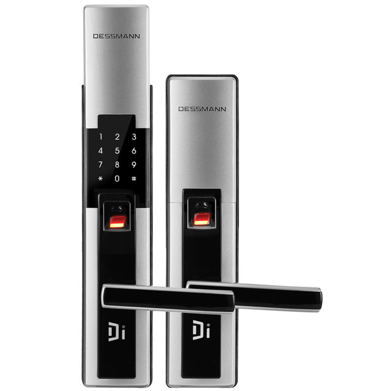 德施曼dessmann小嘀家用指纹锁云t510p系列假锁无锁芯