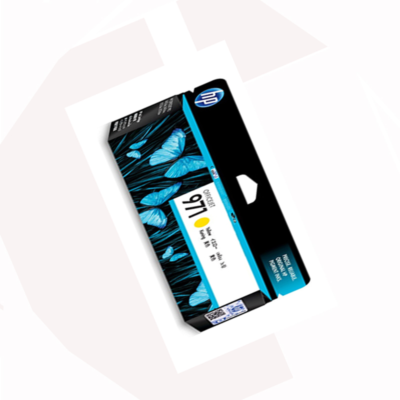 惠普(HP) 971 黄色墨盒 适于x451dw/551dw打印机(QH)