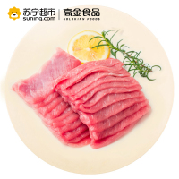 高金食品 猪切片瘦肉400g/袋 供港谷饲猪肉 冷冻食材 袋装