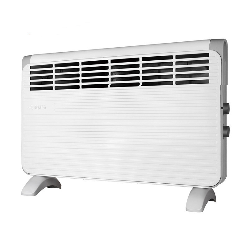 艾美特(Airmate)家用取暖器 浴室防水暖风机卧室客厅省电速热电暖气落地办公室节能宿舍企业价团购精美设计 白色