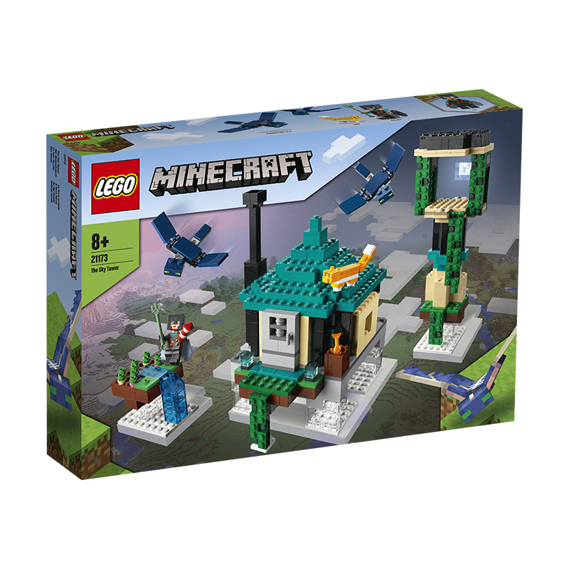 lego乐高 minecraft21173 天空之塔积木玩具