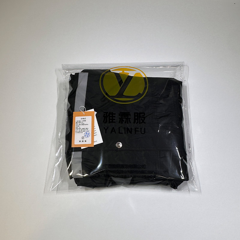 雅霖服 黑风衣网内里雨衣可定制 YLF-XZ506 件高清大图