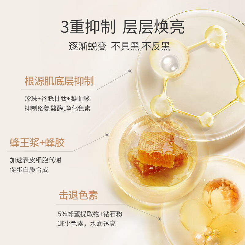 Papa recipe 春雨 白蜂胶补水面膜10片/盒*2 两盒特惠装 面贴膜 清爽修护 保湿补水 谷胱甘肽 珍珠提亮