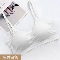 裹胸式女抹胸打底短款性感拢带小背心学生高中少女内衣