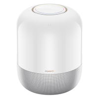 华为(HUAWEI)华为 Sound 智能音箱 (白金色) 一碰传音 帝瓦雷四喇叭 Hi-Res无损音质 HiLink