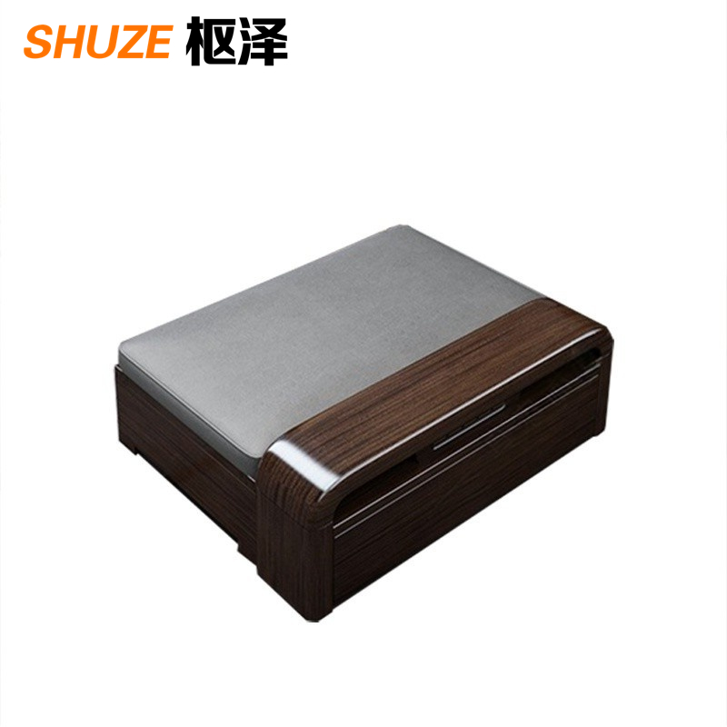 枢泽 沙发 客厅沙发 四人位+贵妃榻 套高清大图