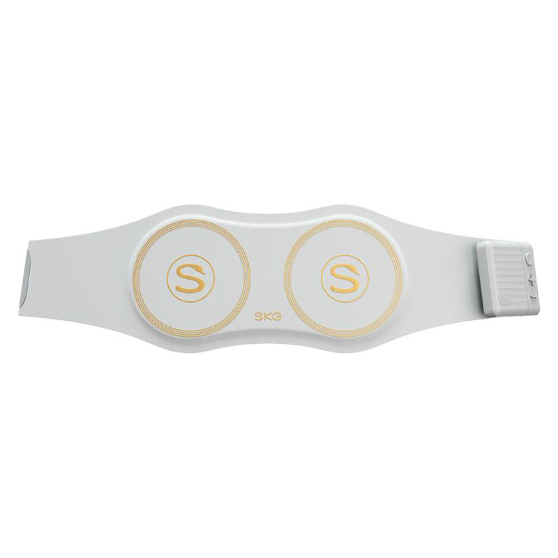 SKG 腰部按摩器多功能按摩腰带 W7尊贵 珍珠灰