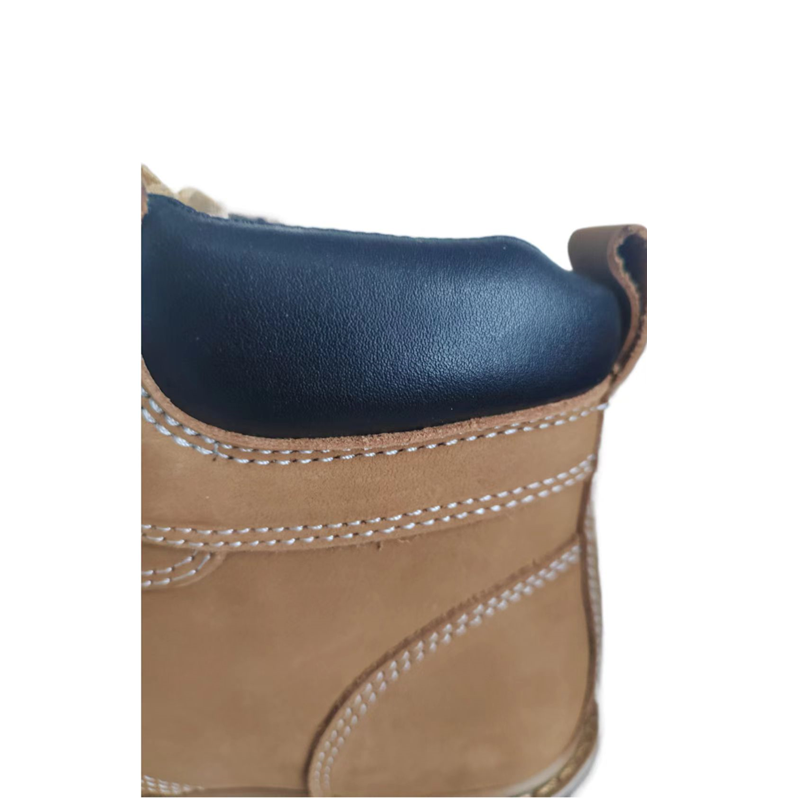 尚诺雅黄色高帮防寒鞋SNYX311双高清大图