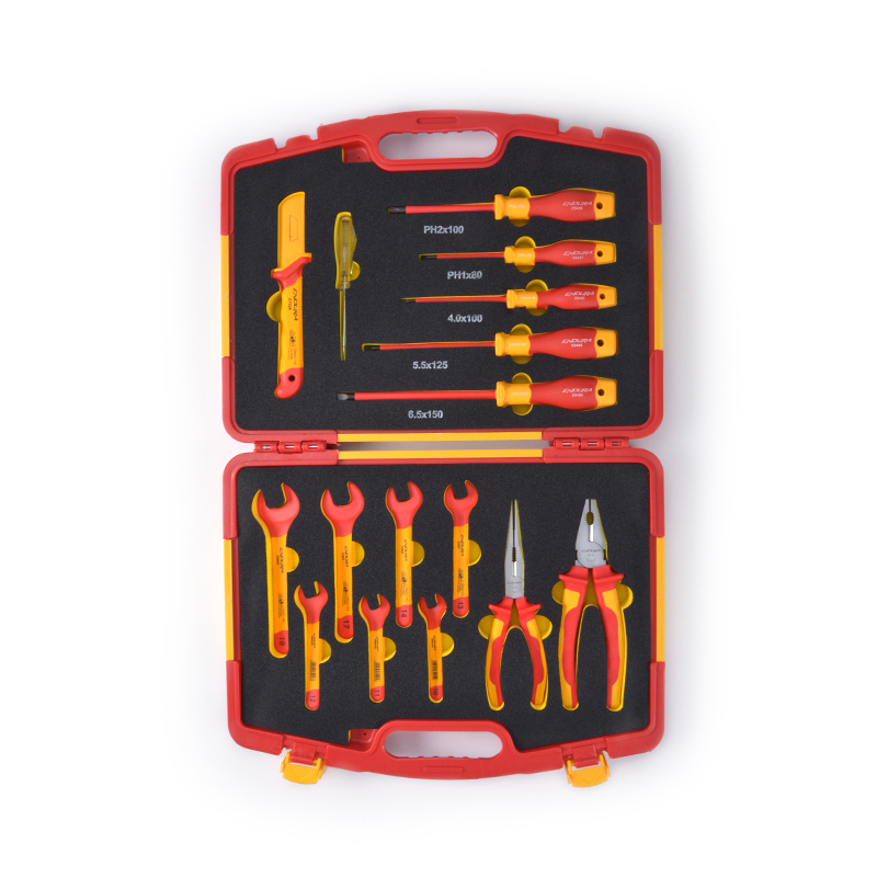 力易得 16件VDE绝缘工具组套维修组套手动工具组套E1179