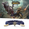 《魔兽世界》暴雪正版授权 Mover魔吻 魔兽世界联盟徽记腕带手链饰品