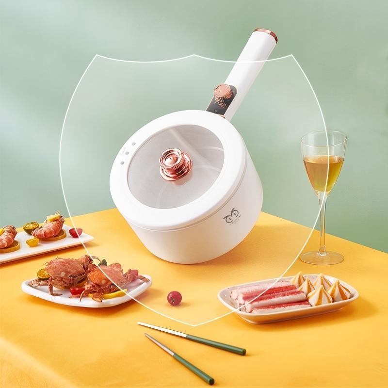 猫非猫 多功能料理锅 MFM-GJ08(机械款)- MFM-GJ08 百变料理 多功能电煮锅 时尚简约 精致满屏!高清大图