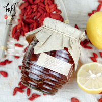 胡老三蜜坊宁夏枸杞蜂蜜450g 枸杞蜂蜜 瓶装 其它蜂蜜 液态蜜 自有蜂场直采 无添加