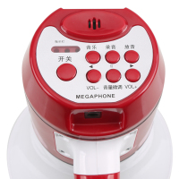 赛拓(SANTO)9699 大功率15W手持喇叭扩音器 喊话器 150秒超长录音喇叭 可插U盘内存卡