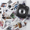 富士(FUJIFILM)INSTAX拍立得 相机数码一次成像胶片相机SQUARE SQ10豪华 深邃黑色 方形尺寸 数码