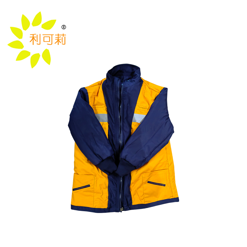 利可莉工作棉服棉衣 两面可穿155-195/件高清大图