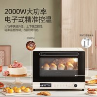 长帝(changdi)家用风炉电烤箱 40升专业多功能烤箱 搪瓷内胆 多层同烤 长帝大白鲸