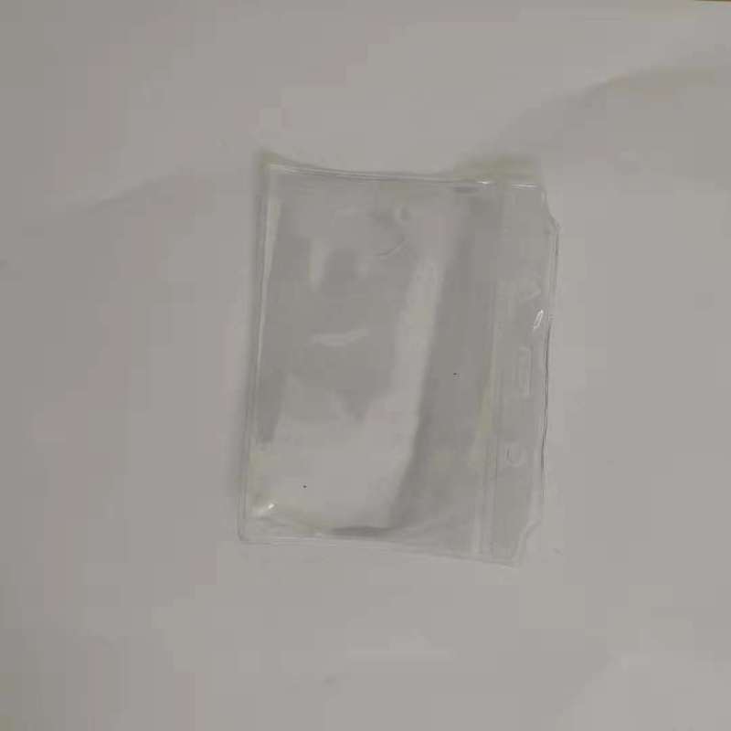 LTSM 晨光 PVC价格吊牌标签袋 领标平口袋定做 PVC透明袋备扣袋子 容积90*57mm