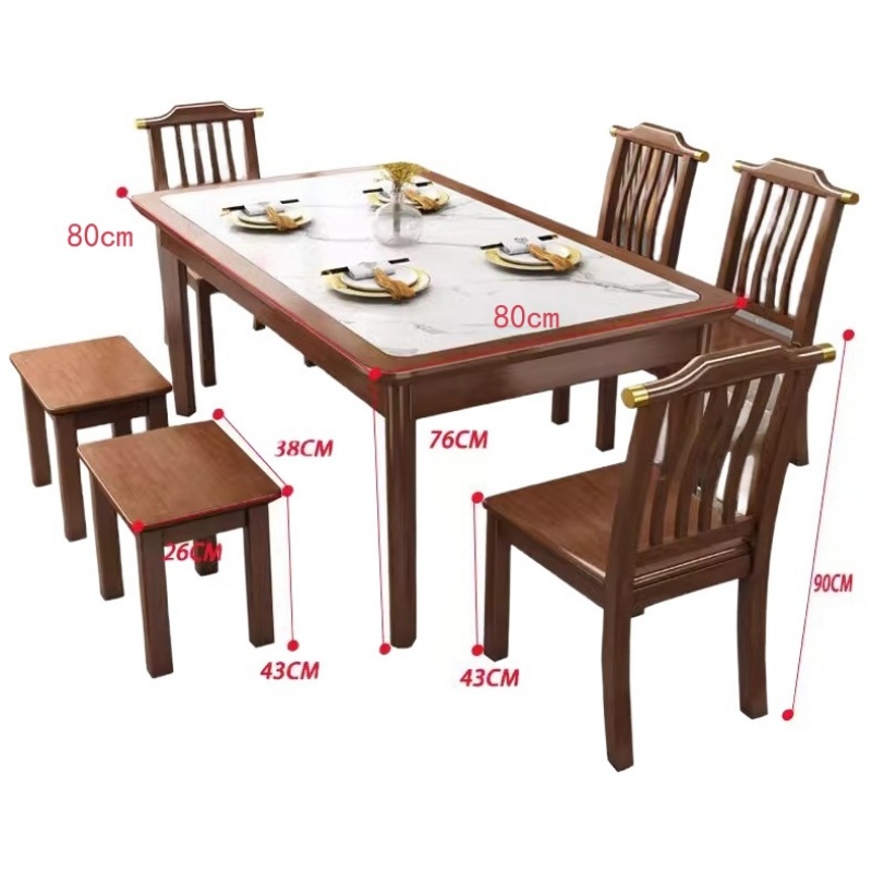 珂攸洋家用餐桌套高清大图