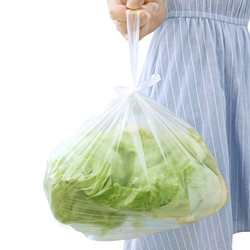 e鲜可降解背心保鲜袋抽取式食品级家用厨房冰箱食物收纳袋25x35cm小号