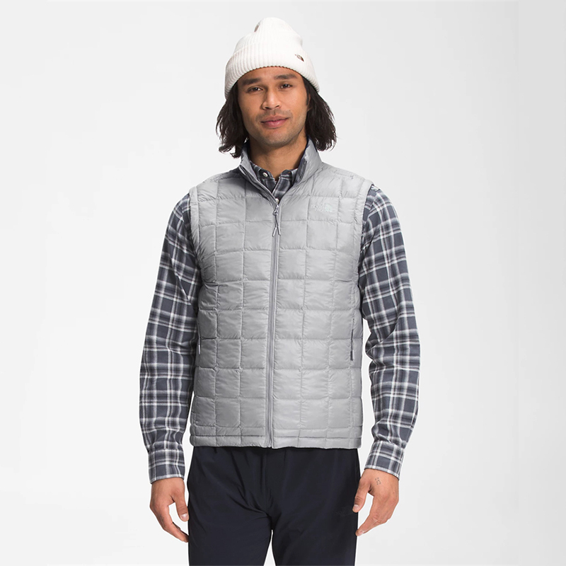 北面the north face羽绒马甲thermobal系列 轻巧保暖 简约百搭 男士