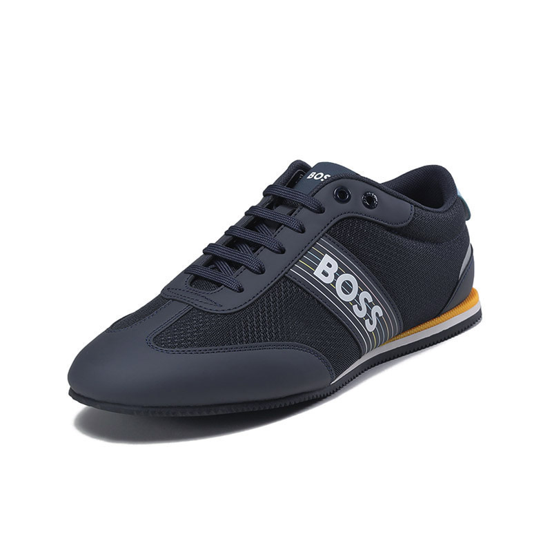 雨果博斯hugoboss男士织物等多种材质系带休闲运动鞋50474746