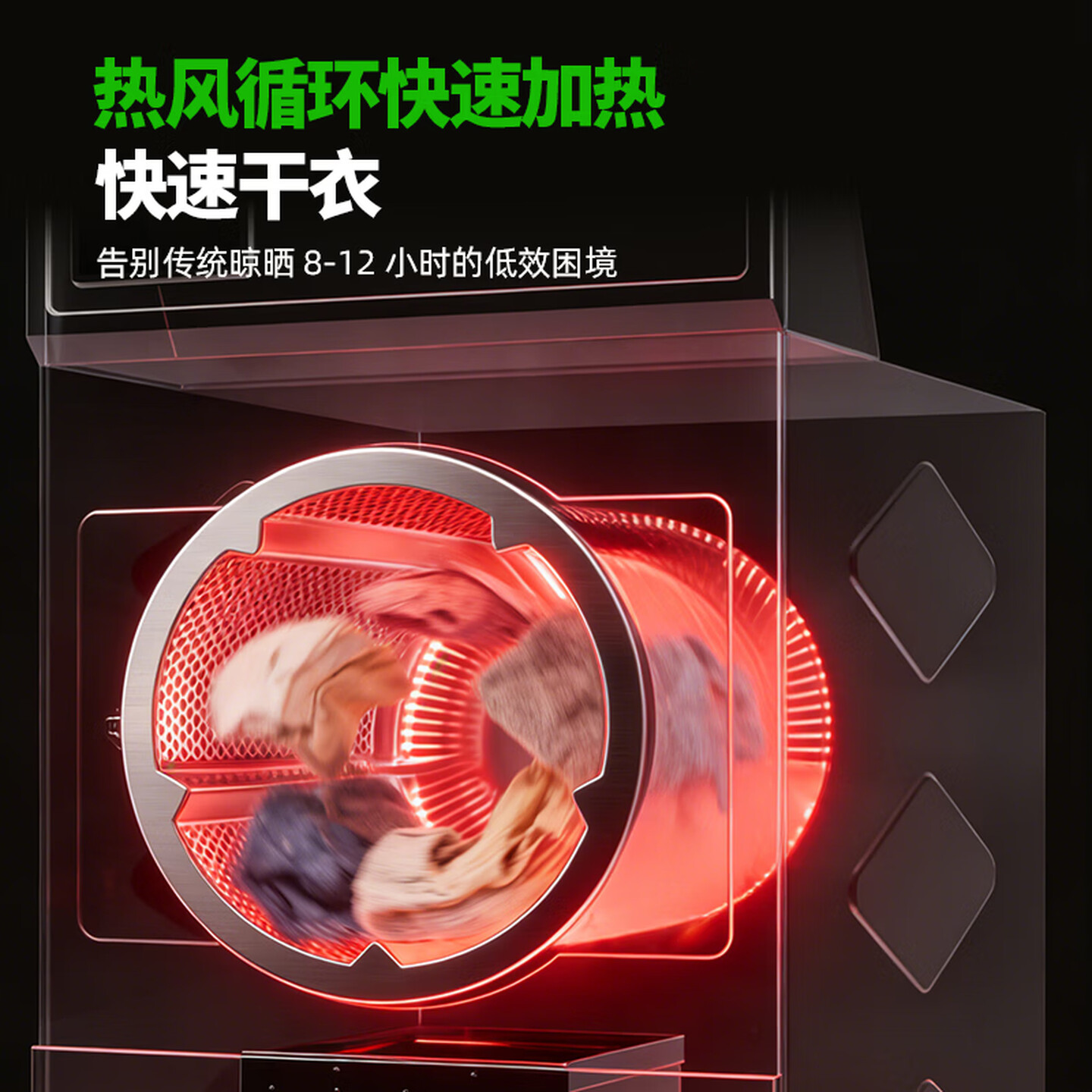 圣托烘干机 干洗店专业烘干设备 100公斤大型烘干 DMA01高清大图