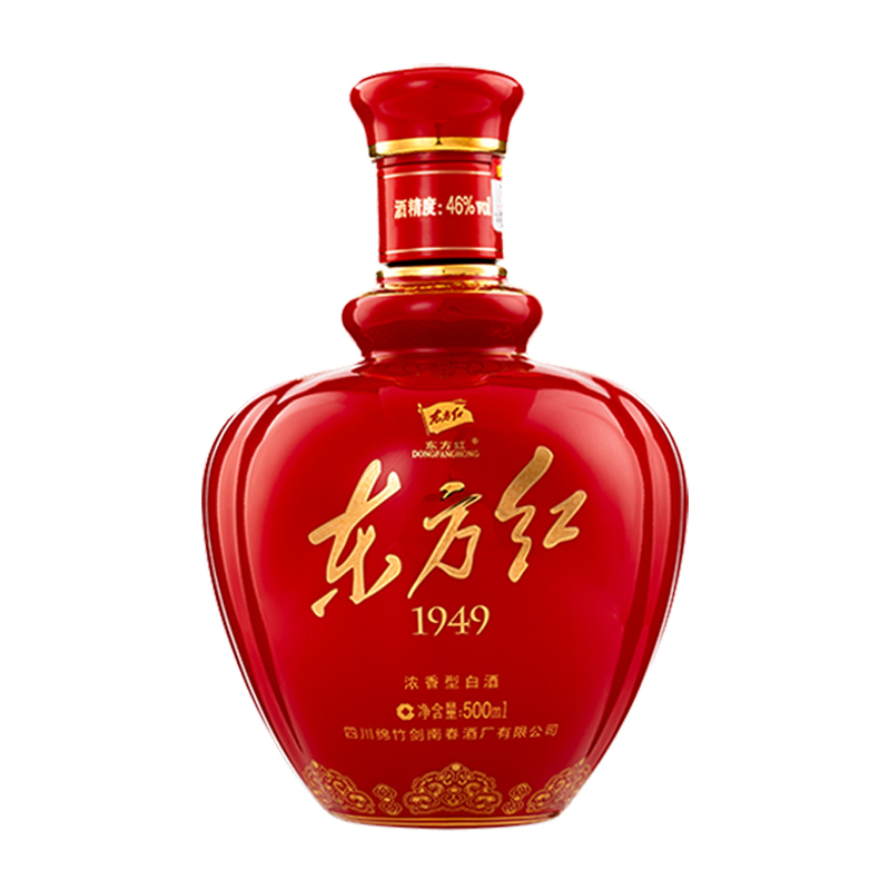 [酒厂自营]剑南春 东方红1949 46度500mL 浓香型白酒