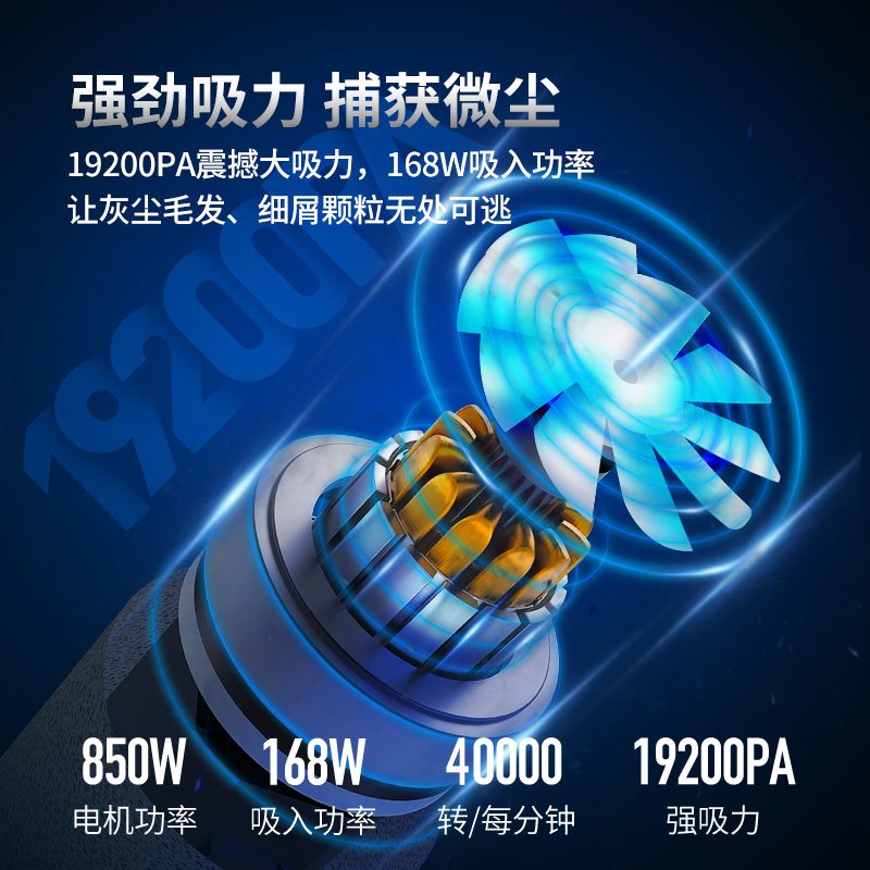 松下(Panasonic)家用大功率吸力有线手持式地毯宠物猫毛卧式吸尘器C10G 抹茶绿色高清大图