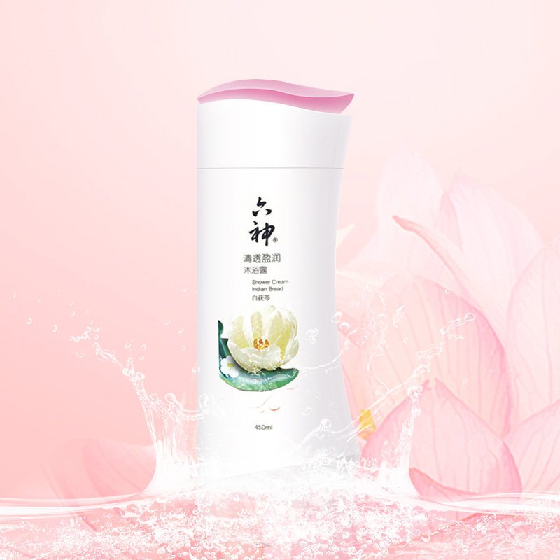 六神 白茯苓 清透盈润 沐浴露 450ml(单位:瓶)