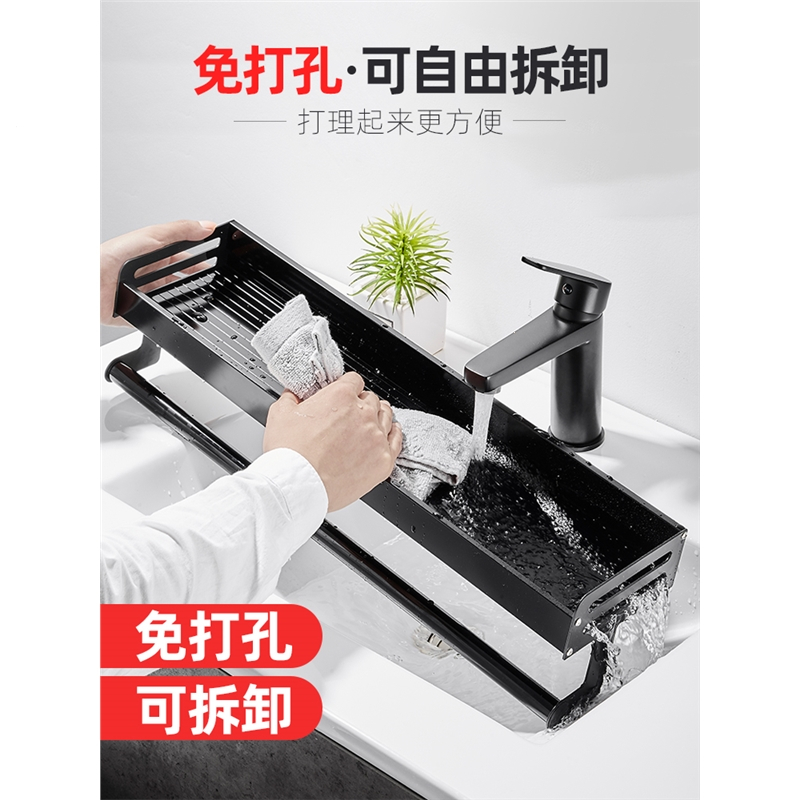 厨房置物架免打孔壁挂式古达家用调味料用品大全刀架挂架多功能收纳架