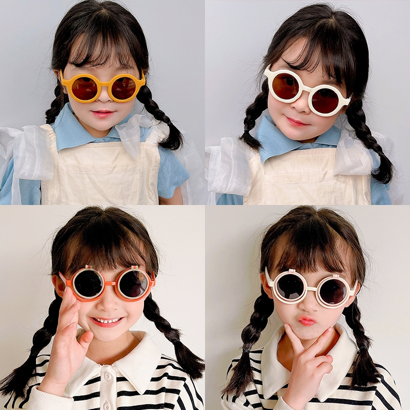 妖怪儿童眼镜太阳镜时尚男童女童墨镜宝宝可爱卡通防晒遮阳镜