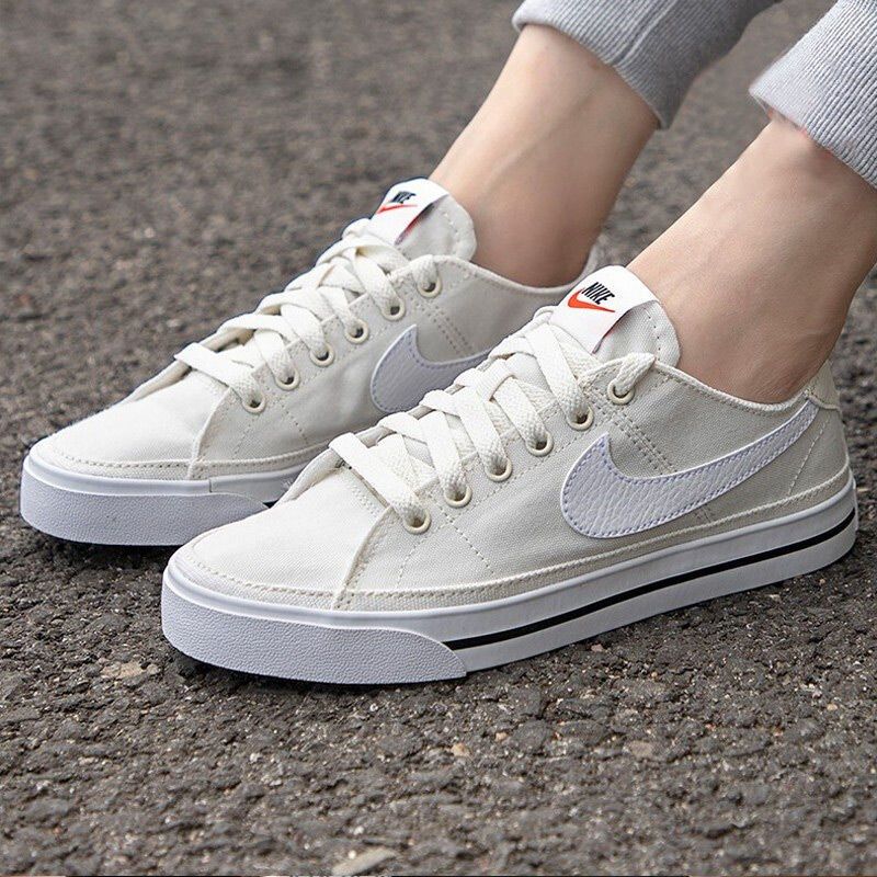 NIKE耐克女鞋官方专柜运动鞋低帮透气板鞋帆布休闲鞋CZ0294-