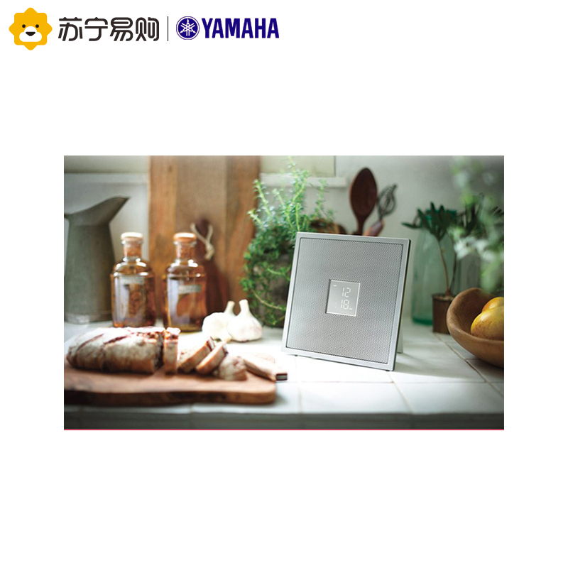 Yamaha/雅马哈 ISX-18 无线WIFI蓝牙音箱无线迷你台响卧室床头音响 白色