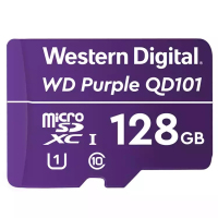西部数据(WD)128GB TF卡 手机内存卡 行车记录仪/安防监控专用视频存储卡 耐用型CLASS 10