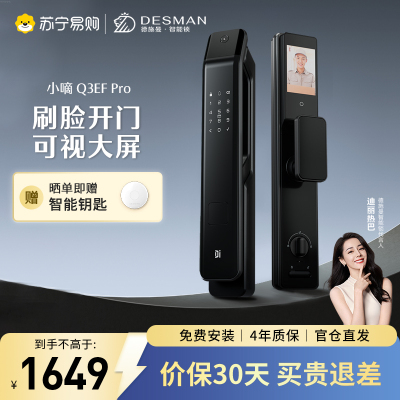 德施曼智能锁Q3EFPRO