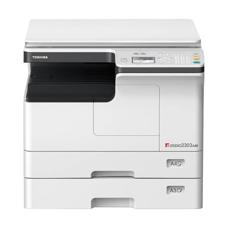 东芝(TOSHIBA)A3黑白复合机龙系列 E-STUDIO2303AM套机+第二纸盒 打印复印彩色扫描