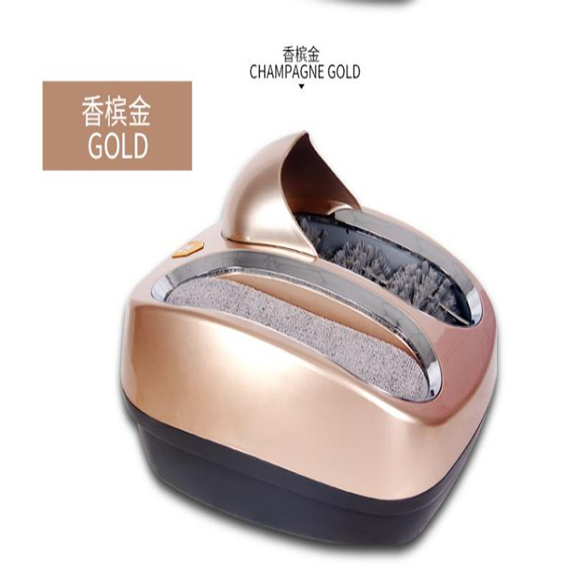 T踏智能鞋底消毒清洗机香槟金色